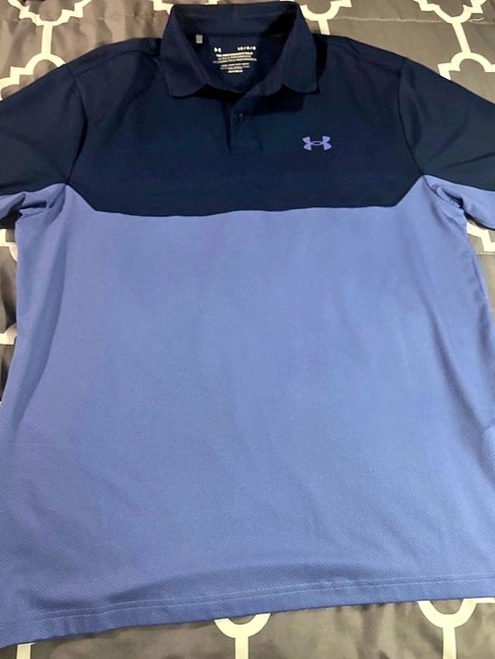 Under Armour The Performance Polo Colorblock Men's Color Block Polo Size Large